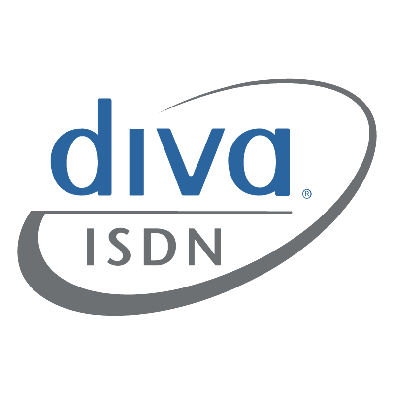 Diva ISDN vector logo