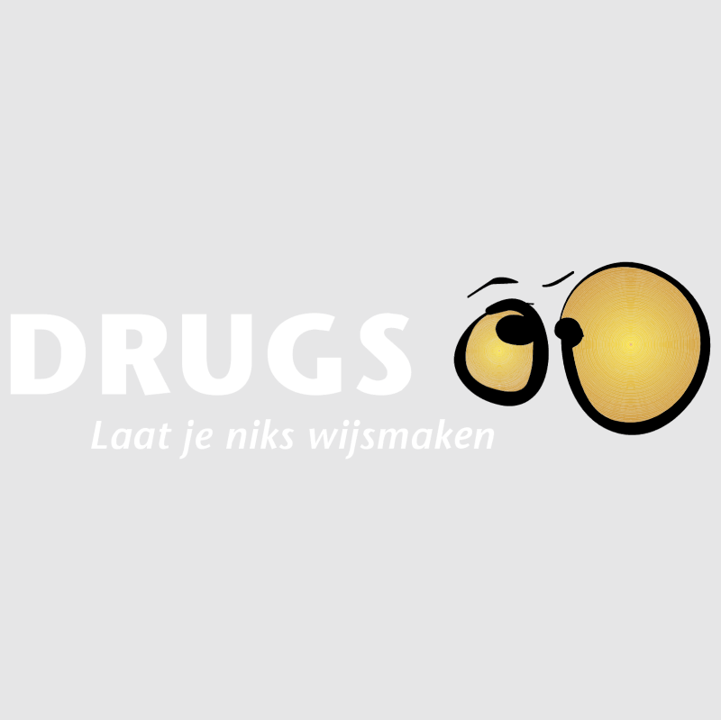 Drugs Voorlichting vector logo