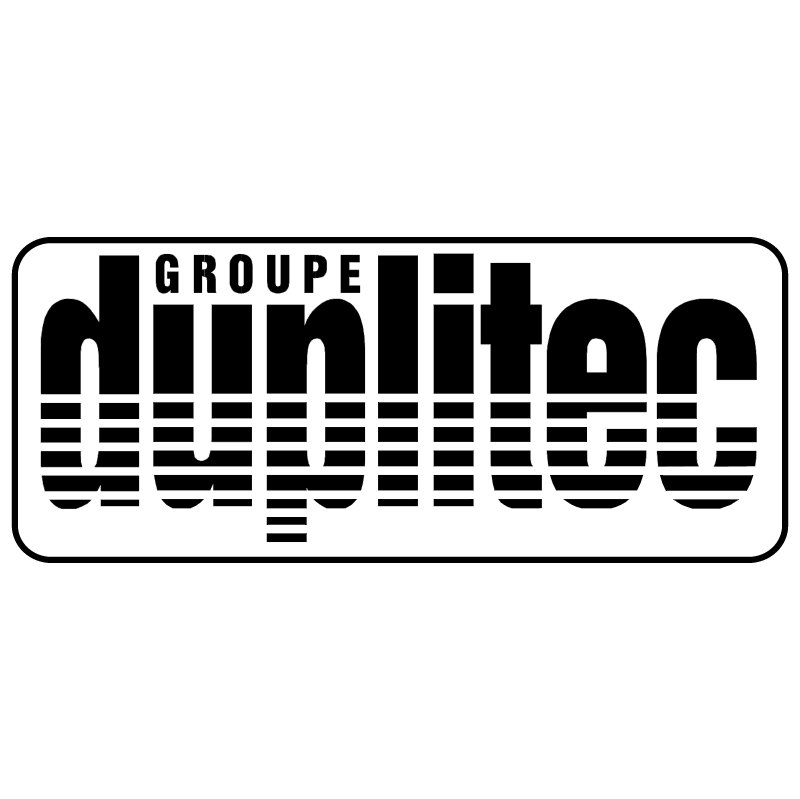 Duplitec Groupe vector logo