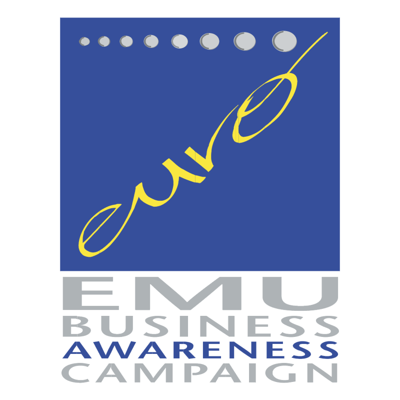 EMU Business Awareness Campaign vector logo