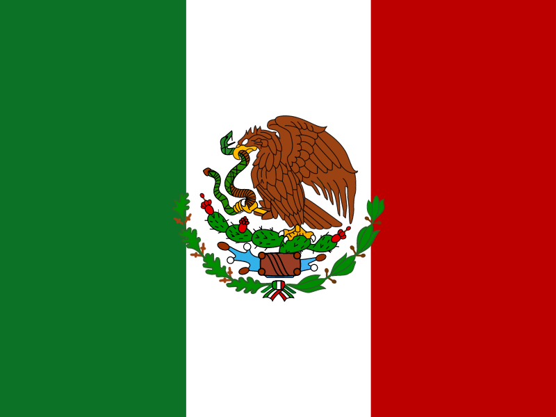 Flag of Mexico vector logo