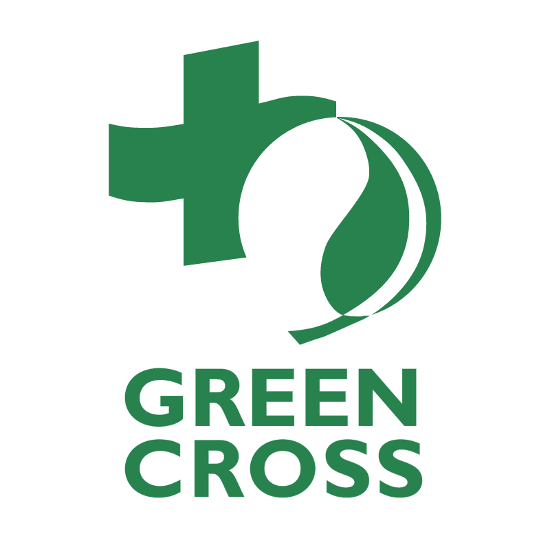 Green Cross vector logo