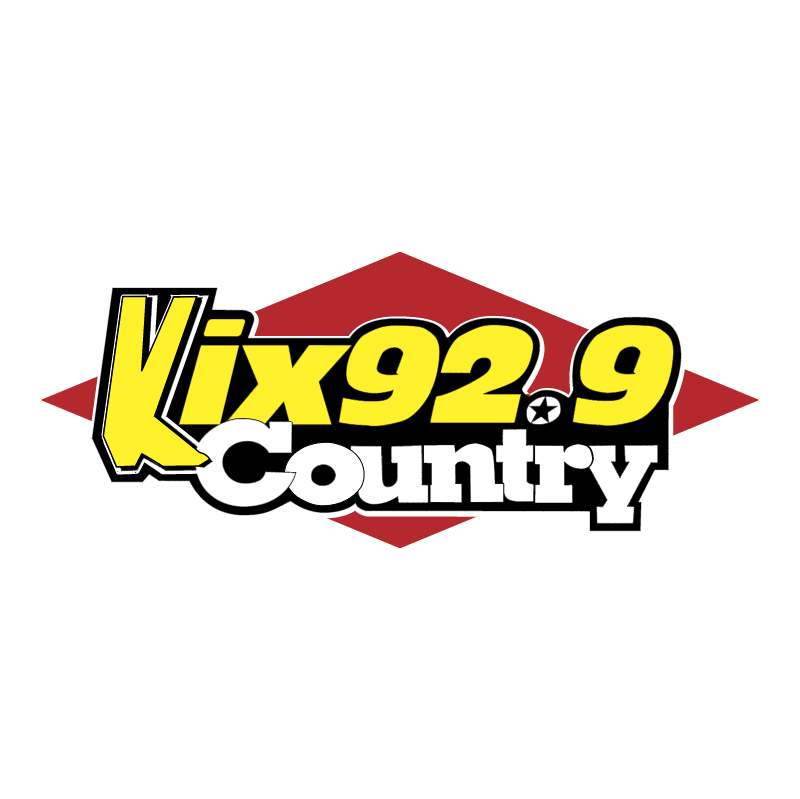 Kix Country Radio 92 9 vector