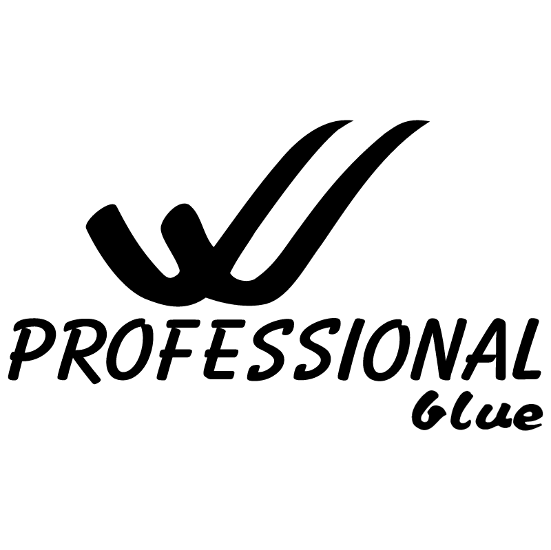 Professional Blue vector logo