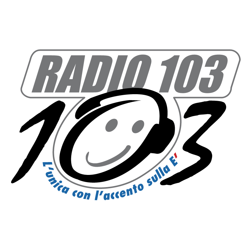 Radio 103 Liguria vector logo