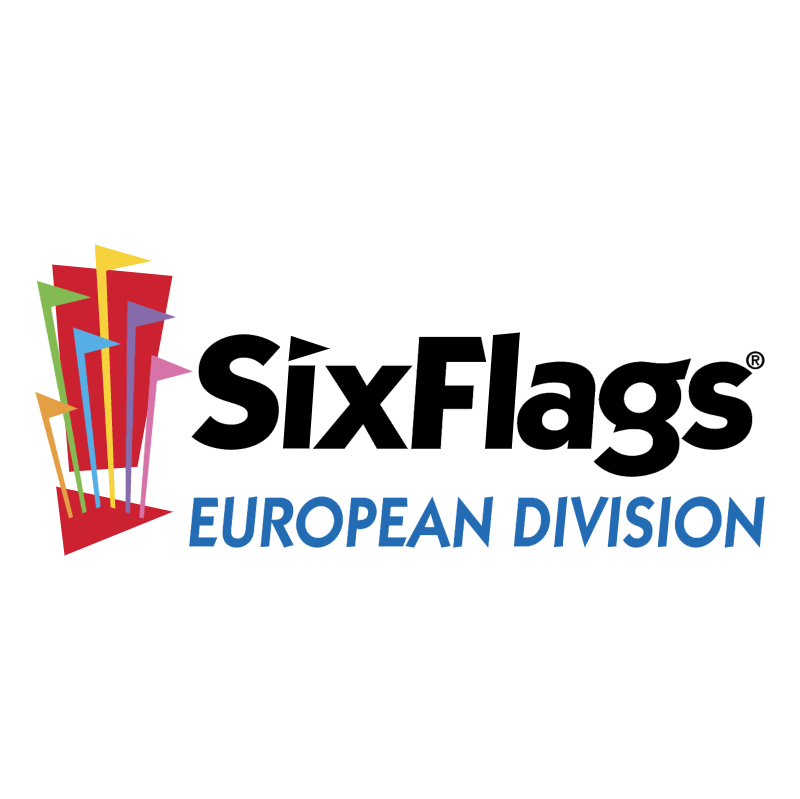 Six Flags European Division vector logo